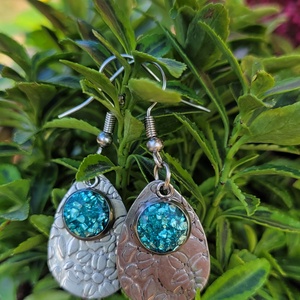 Epoxy fülbevaló - Meska.hu