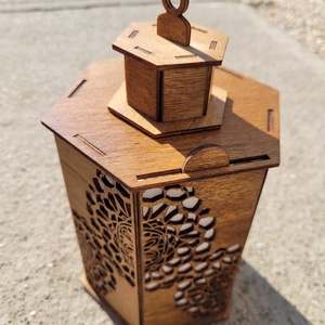 Lézervágott mécsestartó - otthon & életmód - gyertya, illat, aroma - mécses és mécsestartó - Meska.hu