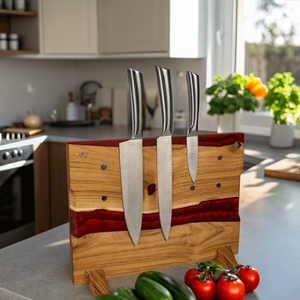 Akácfa vágódeszka - Piros, Otthon & Életmód, Konyhafelszerelés, tálalás, Sütés, főzés, Vágódeszka, , MESKA