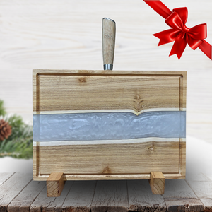 Akácfa késtartó/vágódeszka - Fehér, Otthon & Életmód, Konyhafelszerelés, tálalás, Sütés, főzés, Vágódeszka, , MESKA