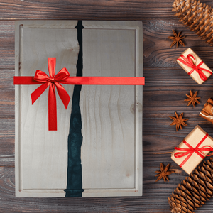 Juharfa mágneses késtartó / tálaló / vágódeszka - zöld, Otthon & Életmód, Konyhafelszerelés, tálalás, Sütés, főzés, Vágódeszka, , MESKA