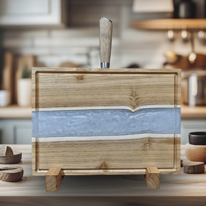 Akácfa késtartó/vágódeszka - Fehér, Otthon & Életmód, Konyhafelszerelés, tálalás, Sütés, főzés, Vágódeszka, , MESKA