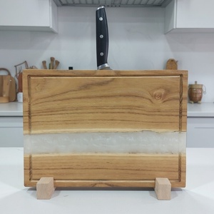 Akácfa mágneses késtartó / tálaló / vágódeszka - fehér, Otthon & Életmód, Konyhafelszerelés, tálalás, Sütés, főzés, Vágódeszka, , MESKA