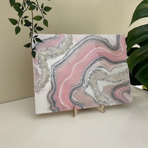 geóda jellegű epoxi festmény - Meska.hu