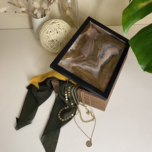 ékszerdoboz - művészet - festmény - festmény vegyes technika - Meska.hu