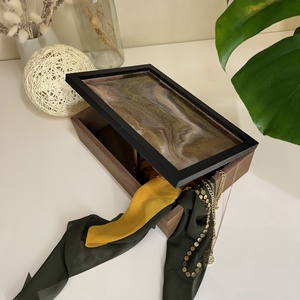 ékszerdoboz - művészet - festmény - festmény vegyes technika - Meska.hu