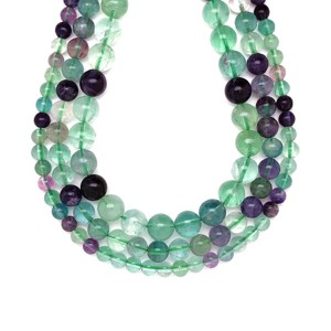 Fluorit golyó A 8mm  ékszerkészítő alapanyag (füzér), Kellékek & szerszámok, Ásvány alapanyag, Ásványfüzér, , MESKA