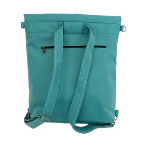 SuziartBag Türkiz mintás 2in1 hátizsák - táska & tok - kézitáska & válltáska - válltáska - Meska.hu