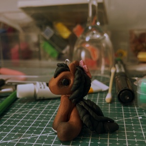 Virágos lovacska kulcstartó - táska & tok - kulcstartó & táskadísz - kulcstartó - Meska.hu