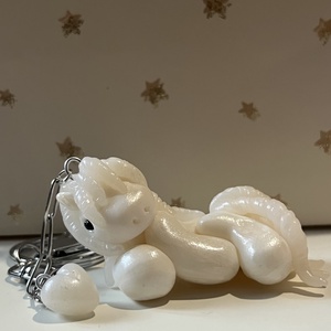 Ásvány kollekció - Hegyikristály lovacska - táska & tok - kulcstartó & táskadísz - kulcstartó - Meska.hu