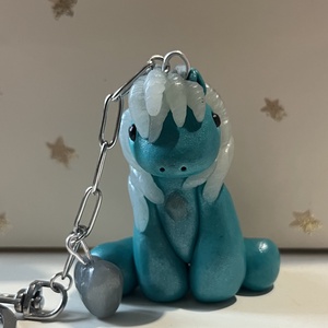 Ásvány kollekció - Amazonit lovacska - táska & tok - kulcstartó & táskadísz - kulcstartó - Meska.hu