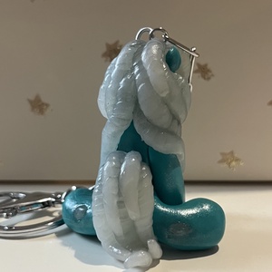 Ásvány kollekció - Amazonit lovacska - táska & tok - kulcstartó & táskadísz - kulcstartó - Meska.hu