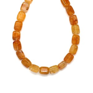 Aventurin sárga fazettált vegyes forma ékszerkészítő alapanyag (füzér), Kellékek & szerszámok, Ásvány alapanyag, Ásványfüzér, , MESKA