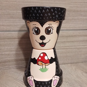 Sün Aladár, Kellékek & szerszámok, Díszíthető tárgyak, Cserép, Festett tárgyak, MESKA