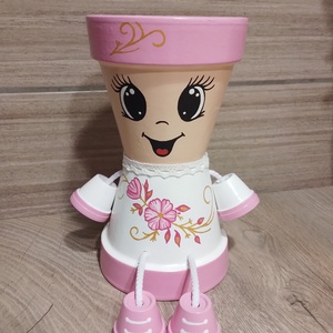 Mira, Otthon & Életmód, Ház & Kert, Cserépbaba, Festett tárgyak, MESKA