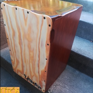 Állítható húros (finomhangolható) cajon dob - könyv & zene - hangszer & hangszertok - Meska.hu