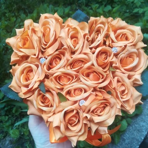 Be Happy selyemrózsa doboz anyák napi virágdoboz - otthon & életmód - dekoráció - virágdísz és tartó - virágbox, virágdoboz - Meska.hu