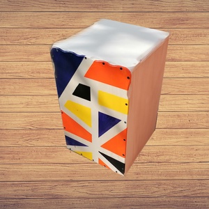 Colormix cajon dob ütős hangszer vegyes színű festett ütőlappal - könyv & zene - hangszer & hangszertok - Meska.hu