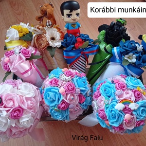 Dínós ballagási csokor 16 cm, többféle - otthon & életmód - dekoráció - virágdísz és tartó - csokor & virágdísz - Meska.hu