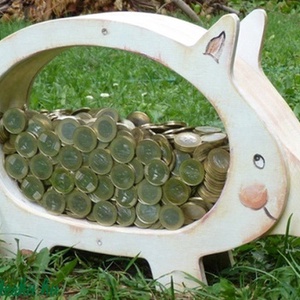 Nyuszi persely - ajándék gyerekeknek -  - Meska.hu