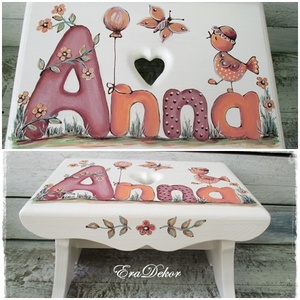 Virágos és madaras sámli  mesék   - Meska.hu