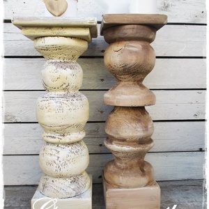  Óriás  vintage gyertyatartó - otthon & életmód - gyertya, illat, aroma - gyertyatartó - Meska.hu
