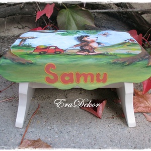 Sünis sámli keresztelőre - játék & sport - babalátogató ajándékcsomag - Meska.hu