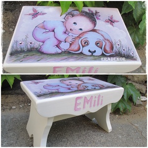  Kutyusos  sámli keresztelőre - játék & sport - babalátogató ajándékcsomag - Meska.hu