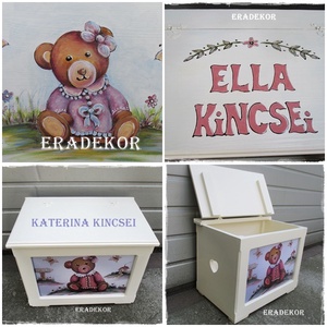 Macis láda kislányoknak - Meska.hu