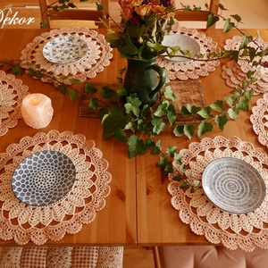 Vintage romantika az asztalon - otthon & lakás - konyhafelszerelés, tálalás - tálalás - tányér- és poháralátét - Meska.hu