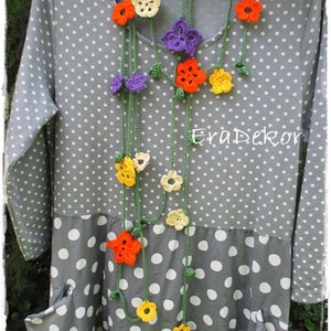 Virágom  - ékszer - nyaklánc - hosszú nyaklánc - Meska.hu