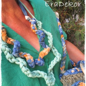  Türkíz nyakláncok  2db AKCIÓS - ékszer - nyaklánc - hosszú nyaklánc - Meska.hu