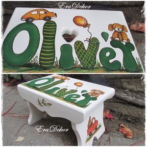   Névre szóló ajándék kisfiúknak keresztelőre - otthon & életmód - babaszoba, gyerekszoba - babaszoba, gyerekszoba - Meska.hu