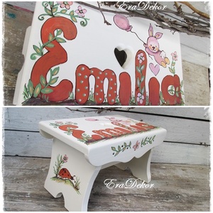 Emília így Emília úgy,  névre szóló ajándék kislányoknak - otthon & életmód - babaszoba, gyerekszoba - babaszoba, gyerekszoba - Meska.hu