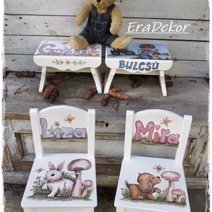 Névre szóló mesés sámli fiúnak keresztelőre ajándék - játék & sport - Meska.hu