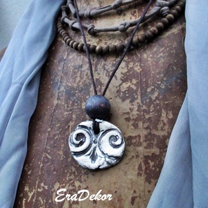 Natúr inda - ékszer - nyaklánc - medálos nyaklánc - Meska.hu