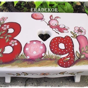 A rózsaszín nyuszi meséje - játék & sport - babalátogató ajándékcsomag - Meska.hu