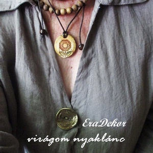 Virágom nyaklánc - ékszer - nyaklánc - medálos nyaklánc - Meska.hu