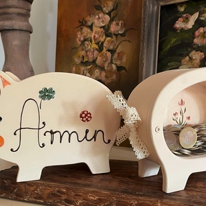 Pénzgyűjtő malacpersely gyerekeknek születésnapra, névnapra, ovis ballagásra - esküvő - emlék & ajándék - nászajándék - esküvői pénzátadó doboz - Meska.hu