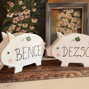 Pénzgyűjtő malacpersely gyerekeknek születésnapra, névnapra, ovis ballagásra - esküvő - emlék & ajándék - nászajándék - esküvői pénzátadó doboz - Meska.hu