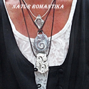 Natúr romantika, 3db nyaklánc - ékszer - nyaklánc - medálos nyaklánc - Meska.hu