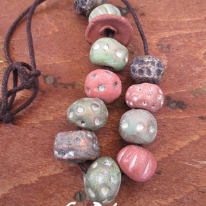 A pöttyös az igazi   - ékszer - nyaklánc - hosszú nyaklánc - Meska.hu