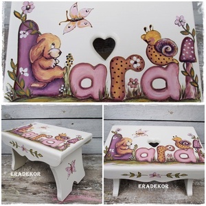  Első sámlim a nevemmel - Meska.hu