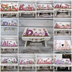 Első sámlim a nevemmel - játék & sport - babalátogató ajándékcsomag - Meska.hu  Első sámlim a nevemmel - játék & sport - babalátogató ajándékcsomag - Meska.hu