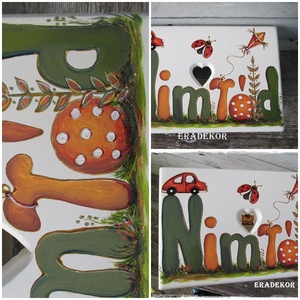 Labdás sámli a neveddel,  kisfiúknak  karácsonyra - játék & sport - keresztelőajándékok - Meska.hu