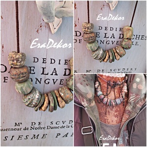 Bohém romantika nyaklánc - Meska.hu