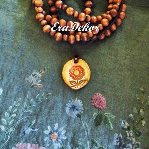 2 oldalas Virág nyakláncok 3db - ékszer - nyaklánc - medálos nyaklánc - Meska.hu