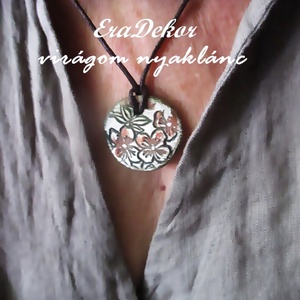 2db virágom nyaklánc  - ékszer - nyaklánc - medálos nyaklánc - Meska.hu