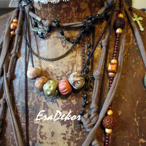 A pöttyös az igazi 2db - ékszer - nyaklánc - hosszú nyaklánc - Meska.hu