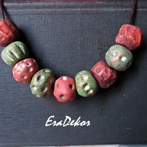 A pöttyös az igazi 2db - ékszer - nyaklánc - hosszú nyaklánc - Meska.hu